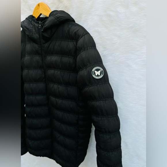 Goodfornothing UK  Shawfield Puffer Black Jacket - Picture 3 of 7